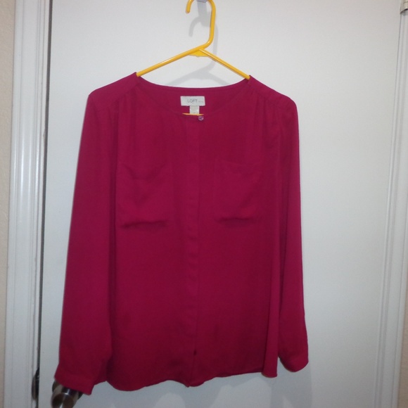 🔥 LOFT 🔥 LP Blouse - Picture 2 of 5